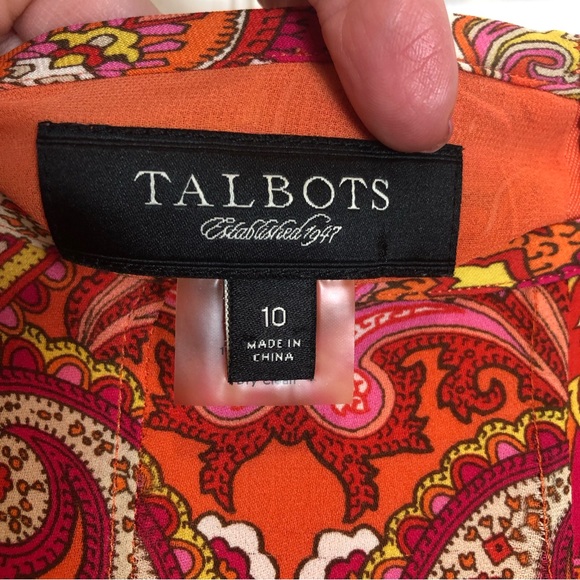 Talbots Fully Lined Silk Maxi Skirt   Size 10 - Picture 3 of 7